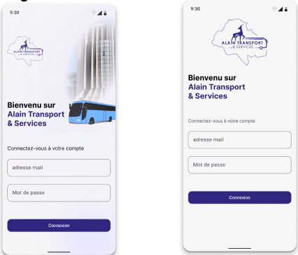 ATS Mobile - Écran 1